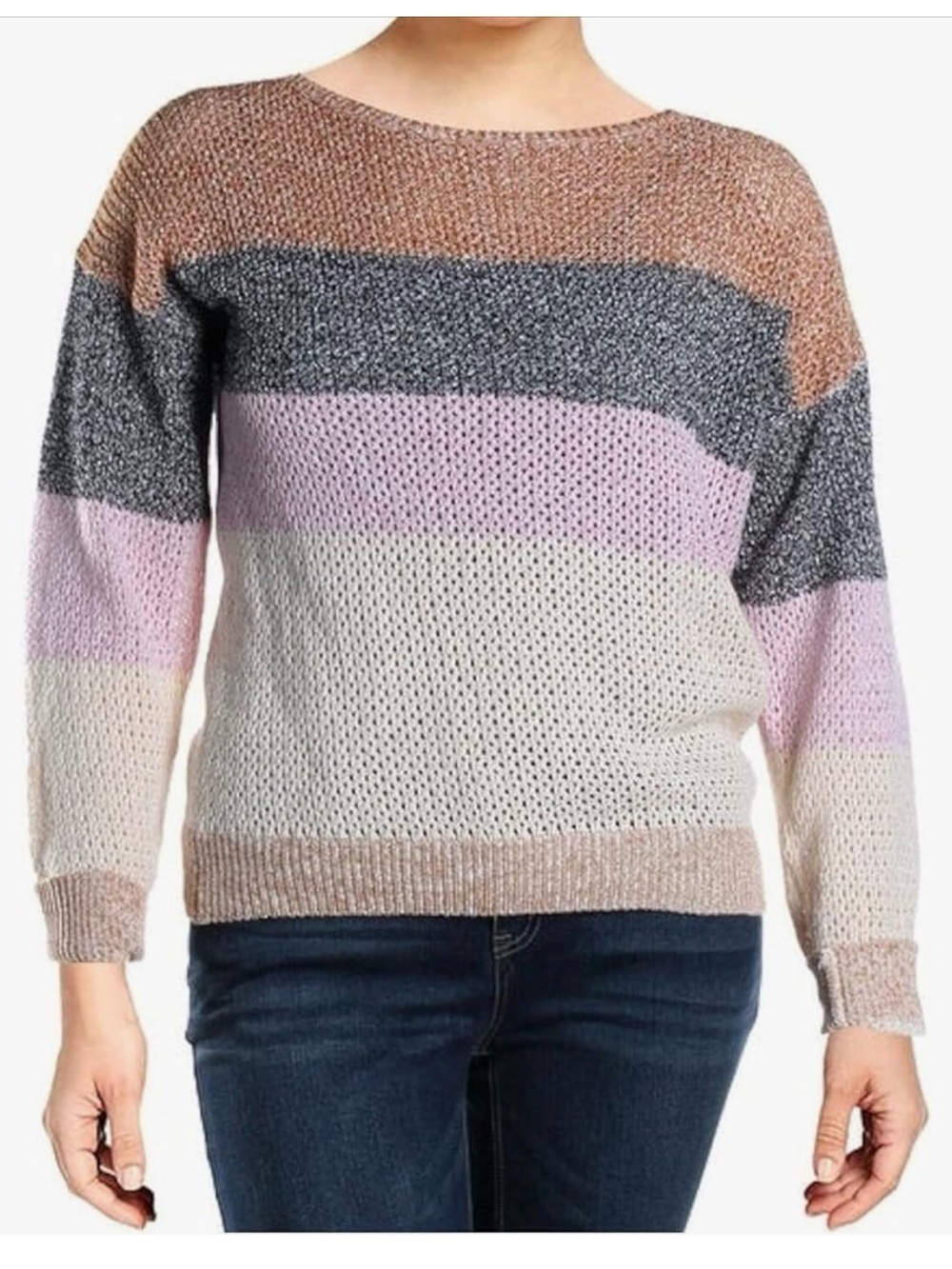 Joie striped long sleeve sweater XS